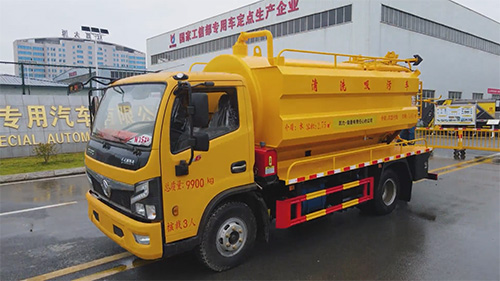 【 Operation Video 】 Kailifeng Dongfeng Furuika Cleaning And Suction Truck