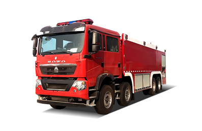 HOWO Four, Four, And Eight Water Tank Fire Trucks 