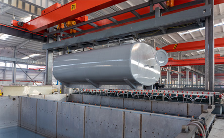 Construction Of Electrophoresis And Powder Coating Production Lines