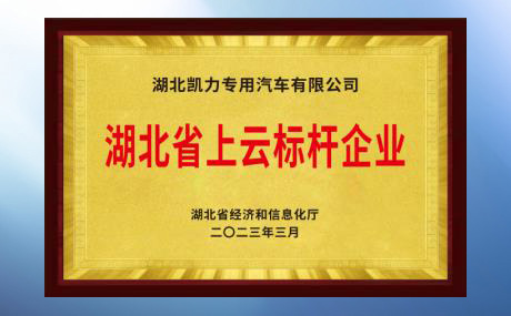 Selected As A Benchmark Enterprise For Cloud Computing In Hubei Province