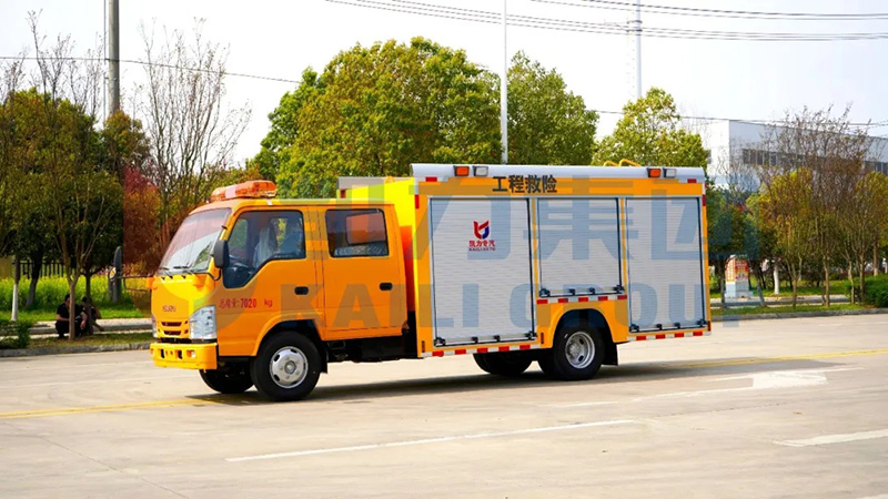 【 Drainage Artifact 】 Kaili Wind Isuzu High Flow Drainage Rescue Vehicle