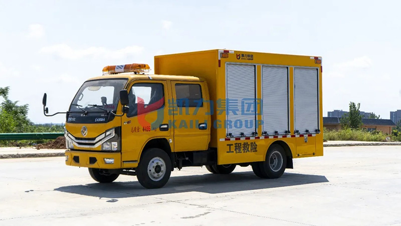 【 Drainage Artifact 】 Kailifeng Dongfeng Xiaoduolika Double Row Drainage Rescue Vehicle