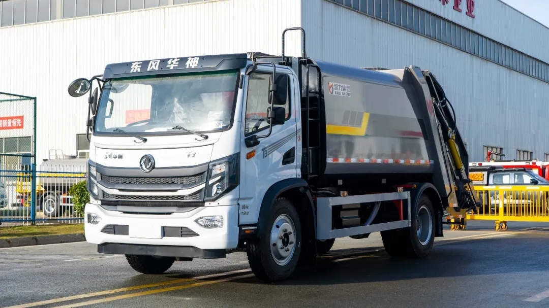 【 Hot Selling Promotion 】 Kailifeng - Dongfeng Huashen T3 Compressed Garbage Truck